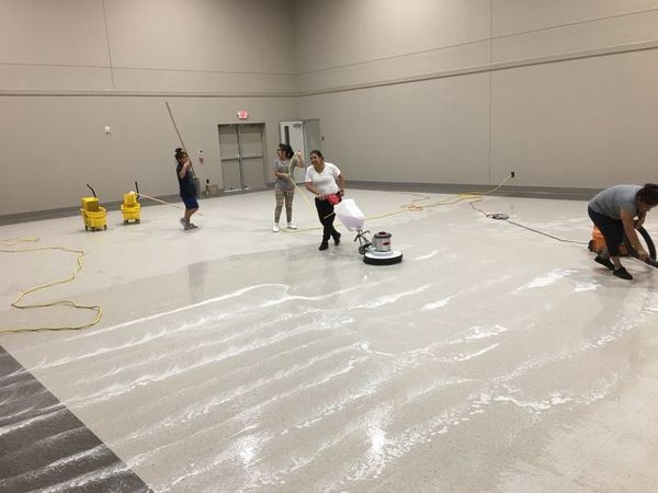 "They sent out a team to do a detail cleaning after the construction of our brand new church building. This team more than met our expectations." - Vicki S. in Sugar Land TX (1)